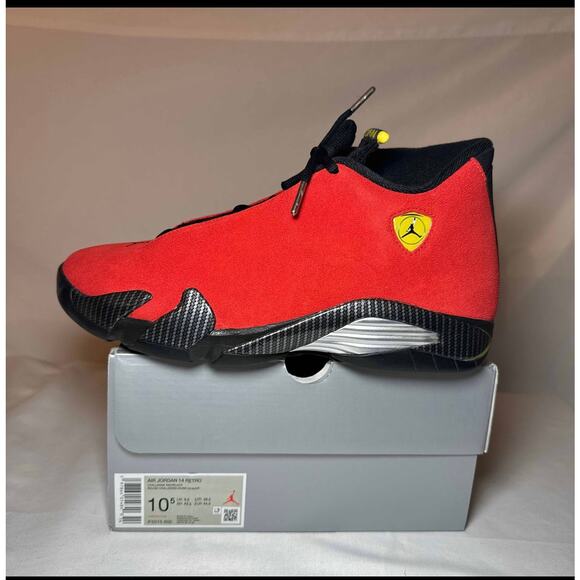 Size 10.5 - Nike Air Jordan 14 Retro Ferrari 2025 Men's Shoes Ships Now - Picture 8 of 10